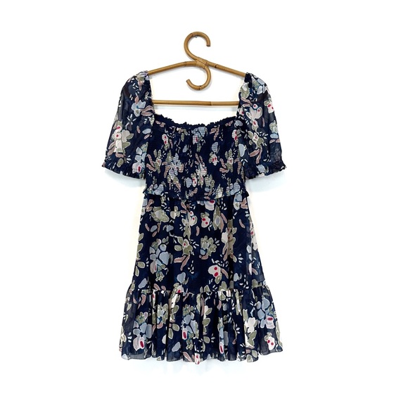 Aritzia | Wilfred | Laken Mini Dress in Classic Navy Aura Blue Size S - Picture 5 of 9